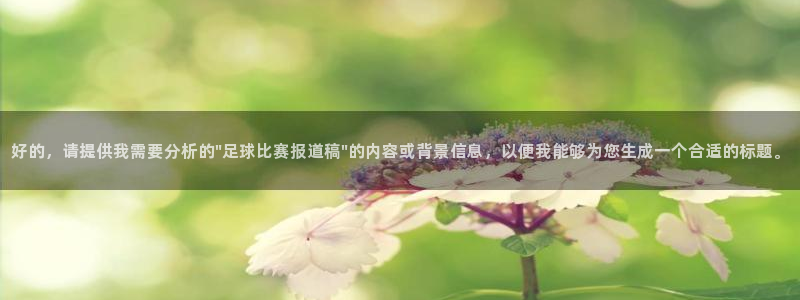 好的，请提供我需要分析的\