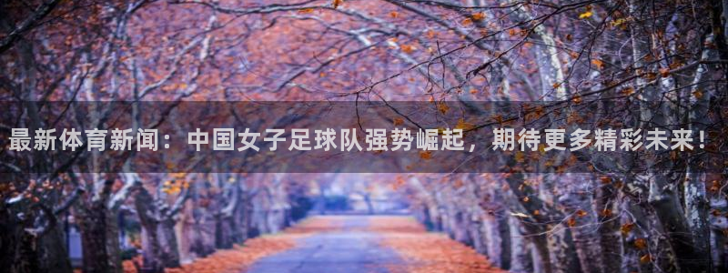 最新体育新闻：中国女子足球队强势崛起，期待更多精彩未来！