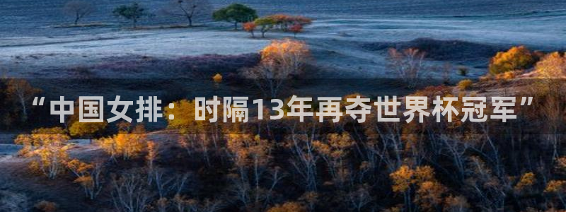 “中国女排：时隔13年再夺世界杯冠军”